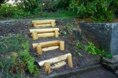 Holztreppe